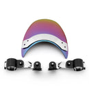 Čelní sklo pro Kawasaki Suzuki Aprilia Indian Dyna Softail Sportster Generic