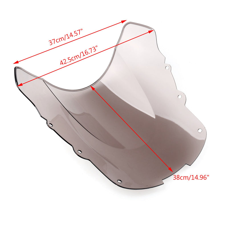 Kunststoff Windschild Windschutzscheibe für Honda CBR1100XX Blackbird 1996-2007