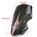 Vindruta vindruta med hållare för Kawasaki Z 900 2017-2019 myggnät Generic