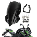 ABS 4mm Motorrad Windschutzscheibe Windschutzscheibe für Kawasaki Z400 2019-2020 Generic