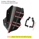ABS 4mm Motorrad Windschutzscheibe Windschutzscheibe für Kawasaki Z400 2019-2020 Generic