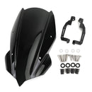 ABS 4mm Motorrad Windschutzscheibe Windschutzscheibe für Kawasaki Z400 2019-2020 Generic