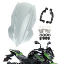 ABS 4mm Motorrad Windschutzscheibe Windschutzscheibe für Kawasaki Z400 2019-2020 Generic