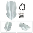 ABS 4mm Motorrad Windschutzscheibe Windschutzscheibe für Kawasaki Z400 2019-2020 Generic