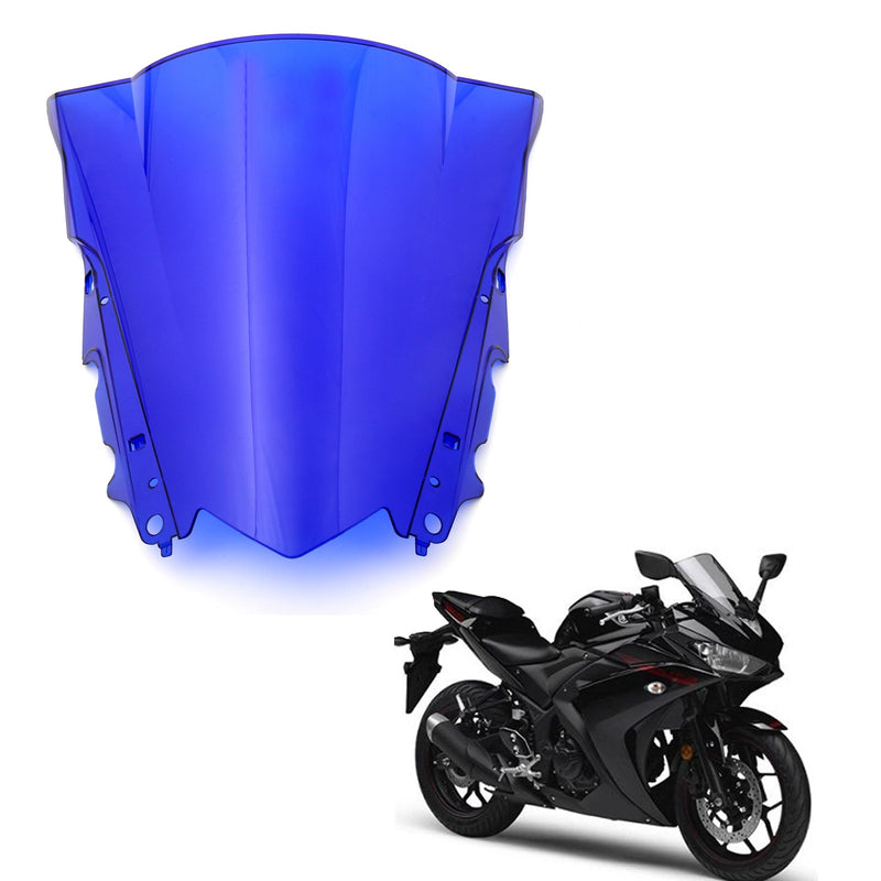 Vindruta vindruta för Yamaha YZF-R25 2014-2018 YZF-R3 2015-2018 generisk