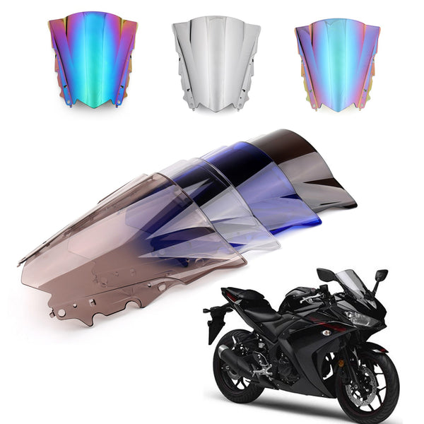 Vindruta vindruta för Yamaha YZF-R25 2014-2018 YZF-R3 2015-2018 generisk