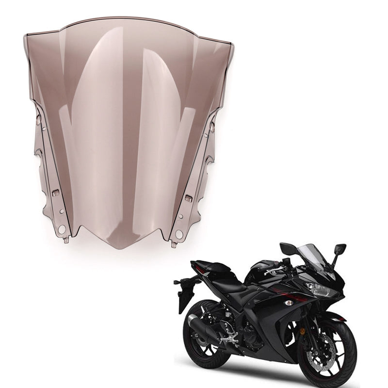 Vindruta vindruta för Yamaha YZF-R25 2014-2018 YZF-R3 2015-2018 generisk