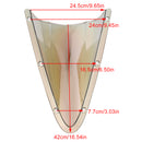 2014-2018 YAMAHA R125 ABS -moottoripyörän tuulilasi