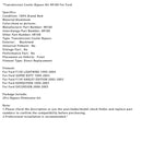 Getriebekühler-Bypass-Kit 4R100 für Ford