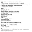 ROT LED AUTO LIGHT ULTINON PRO6000 P21/5W 11499RU60 para Philips