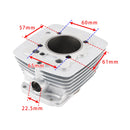 200cc Zylinderlaufsatz für Zongshen Loncin Kinroad CG200 Chinese ATV Quad 4T