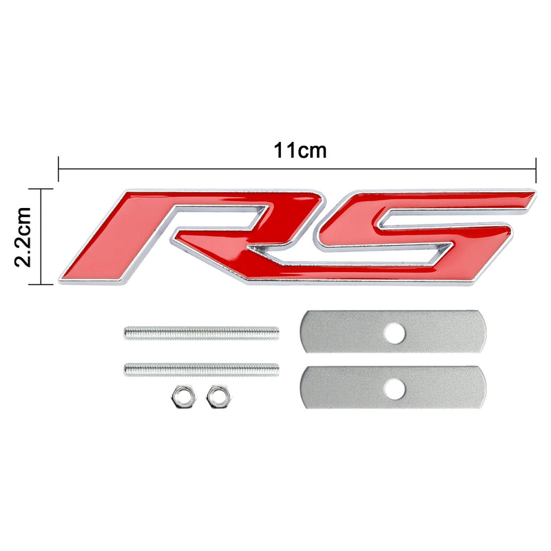 Kühlergrill RS Emblem Aufkleber Abzeichen für Chevrolet Camaro Impala
