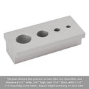 Schraubstock Klemmblock Schaftklemme für Fox Grip &amp; Grip 2 Dämpfer Rebuild 32 34 36 38 40