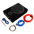 8" 600W bil subwoofer forsterker under setet høyttaler lyd subwoofer slank boks USA