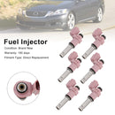 6 STÜCKE Kraftstoffinjektor 23250-31070 Passend für Lexus GS350 3.5L V6 2007-2015 Passend für RC350