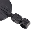 Sorte, justerbare og foldbare styrspejle til 22-24 mm enduro styr