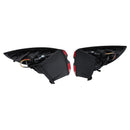 Par de pilotos traseros (izquierdo + derecho) con bombillas 68424931AC para Chrysler Pacifica 2021-2025