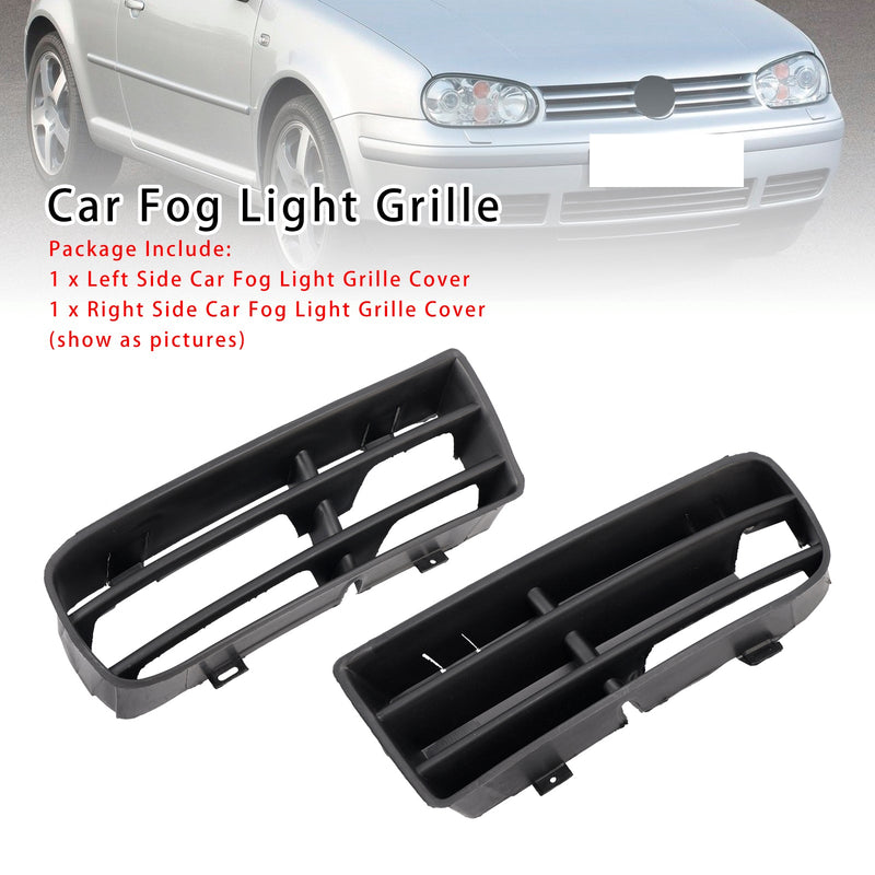 1998-2004 VW Golf IV MK4 1 Par av frontväte Skärmlingsljus Grill Cover 1J085365B 1J085366E