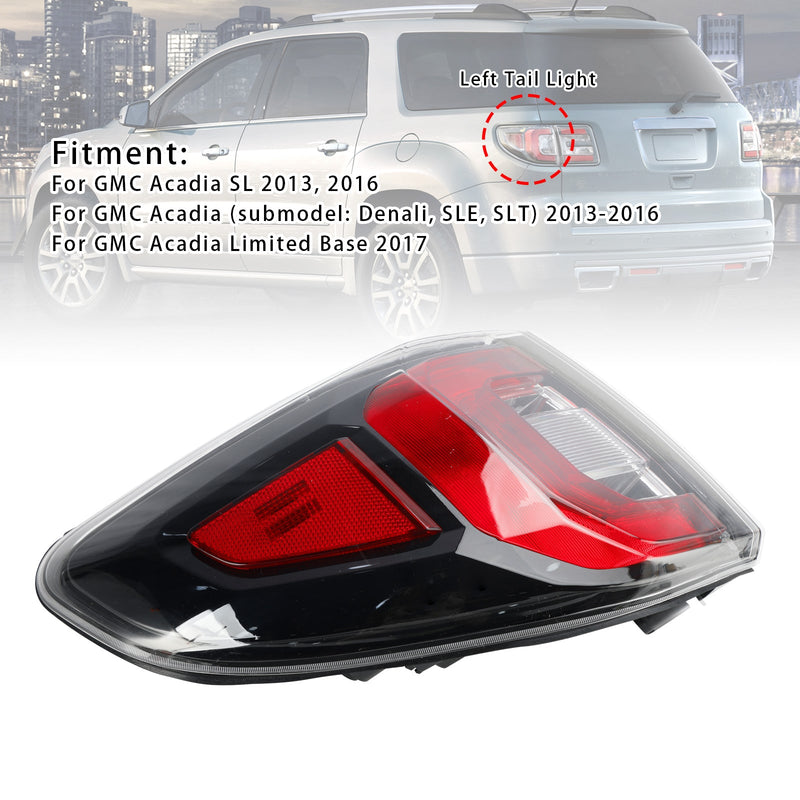 2013-2016 GMC Acadia venstre bak bremselys lampe