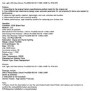 Auto Licht LED-Rot Ultinon Pro3000 W21W 11065 U30R Für PHILIPS