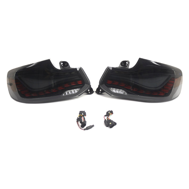 L&amp;R Geräucherte LED Rückleuchten Hinten Lampe Montage Für BMW 2 F22 F23 F87 14-20