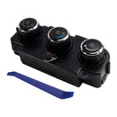 2013-2018 Dodge RAM 2500 pickup utan kontroll av två zoner med bakre skiva uppvärmning A/C klimatmodulpanel 68268189AA