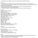 2019–2023 Toyota Hiace 6. H300 links + rechts LED-Rücklichtbaugruppe