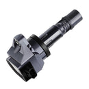 4x Zündspule + 4x Zündkerze UF672 Für Acura ILX 2.0L Honda Civic HR-V 1.8L