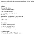 Abdeckung für die Dachkonsolen-Kartenleuchte (2012–2018) für Mazda BT-50 und Ford Ranger