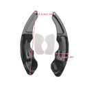 Carbon look rattet padle shifter udvidelsesdækning fit lexus er rc nx