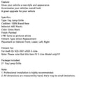 2021–2025 Audi Q5 SQ5 S-Line RSQ5 Stil Front Nebelscheinwerfer Kühlergrill Abdeckung schwarz