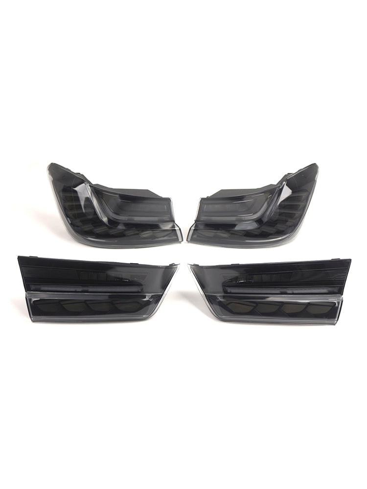 2019–2024 BMW 3 -serie G20 G80 M3 L&R tonet LED baglygter, baglyssmodulmontering