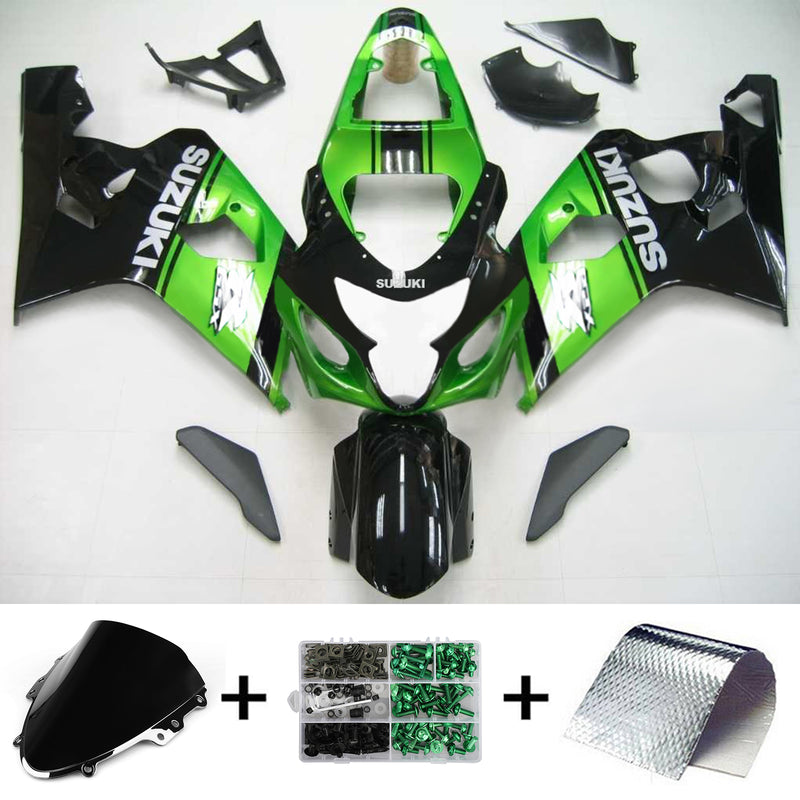 2004-2005 Suzuki GSXR 600/750 K4 injeksjonsutløsersett body plast abs