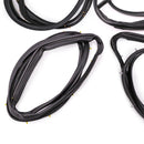 1998-2005 Nissan D22 Frontier 4-Türer Doppelkabine 4-teiliges Türdichtungsset für Vorder- und Hintertüren, Gummidichtung 80831-2S400