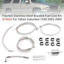Kraftstoffleitungssatz aus Edelstahlgeflecht für Tahoe Suburban 1500 (2002–2004), Teilenummer 819823