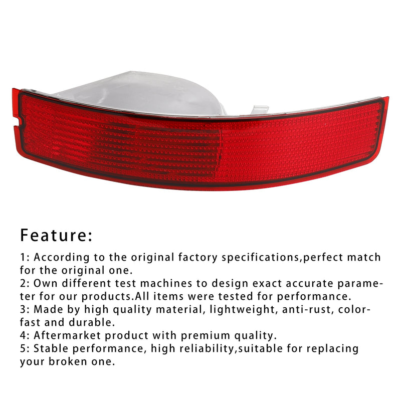 2007-2014 Volvo XC90 MK1 luz traseira esquerda refletor de luz traseira 30678970