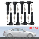 8x Zündspule &amp; Zündkerze UF574 für Volvo XC90 4.4L V8 2005-2010
