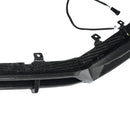 Front bumper diffuser lip made of dry carbon fiber, suitable for Mercedes-Benz G-Class W465 from year of construction 2025