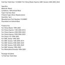 Tankklappe für Chevy Express 3500 (2004–2024) 15238067