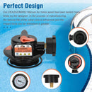 Manuaalinen ilmanvaihtokokoonpano DEX2420MAR2 patruunoille POY -suodatin