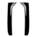 2007–2016 VW Tiguan MK1 schwarz glänzend Paar Heckscheibe Seitenflügel Spoiler