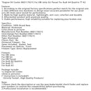 Motoröl Kühler 06D117021C Für VW Jetta Gti Passat Für Audi A4 Quattro TT A3