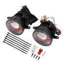 Auto Light Lediving Fog Drl Pink Edition 90 mm 6000K para OSRAM