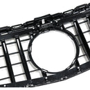 2015-2021 Mercedes W205 C250 C300 LED kromi etupuskurin säleikkö