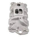 Indsugningsmanifold med dobbelt plan passer til Chevy Small Block 305, 327, 350, 400 1957-1986 High Rise