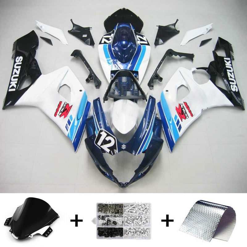 2005-2006 Suzuki GSXR1000 K5 Injection Trigger Kit Karosseri Plast ABS