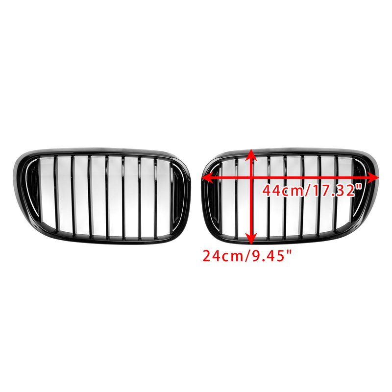 2016-2018 BMW 7-serie G11 G12 740i 750i Gloss Black Nyre Grill