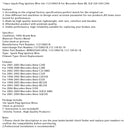 16 stücke Zündkerze Zündung Kabel Set 1121500218 Für Mercedes Benz ML SLK 320 350