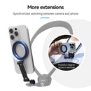 Zwei-in-Eins-Magnethalfter mit Luftpolsterung für die Kamera im Nacken SE2.0