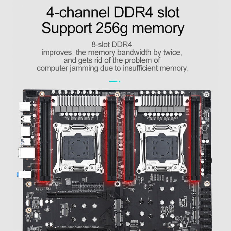 X99 Dual-Kanal Motherboard PRO Desktop-Computer Motherboard LGA2011-3 V3/V4
